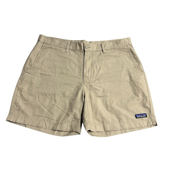 Patagonia Other - Patagonia Mens Lightweight All-Wear Hemp Shorts Size 36 Beige Organic 6" Inseam